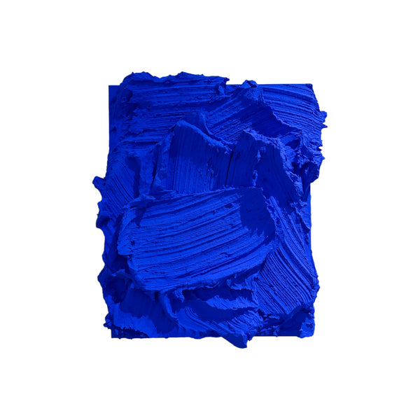 イマン　ボワージュ　ブルー Bold Series - Yves Blue - 40x50cm – Florencia Rojas