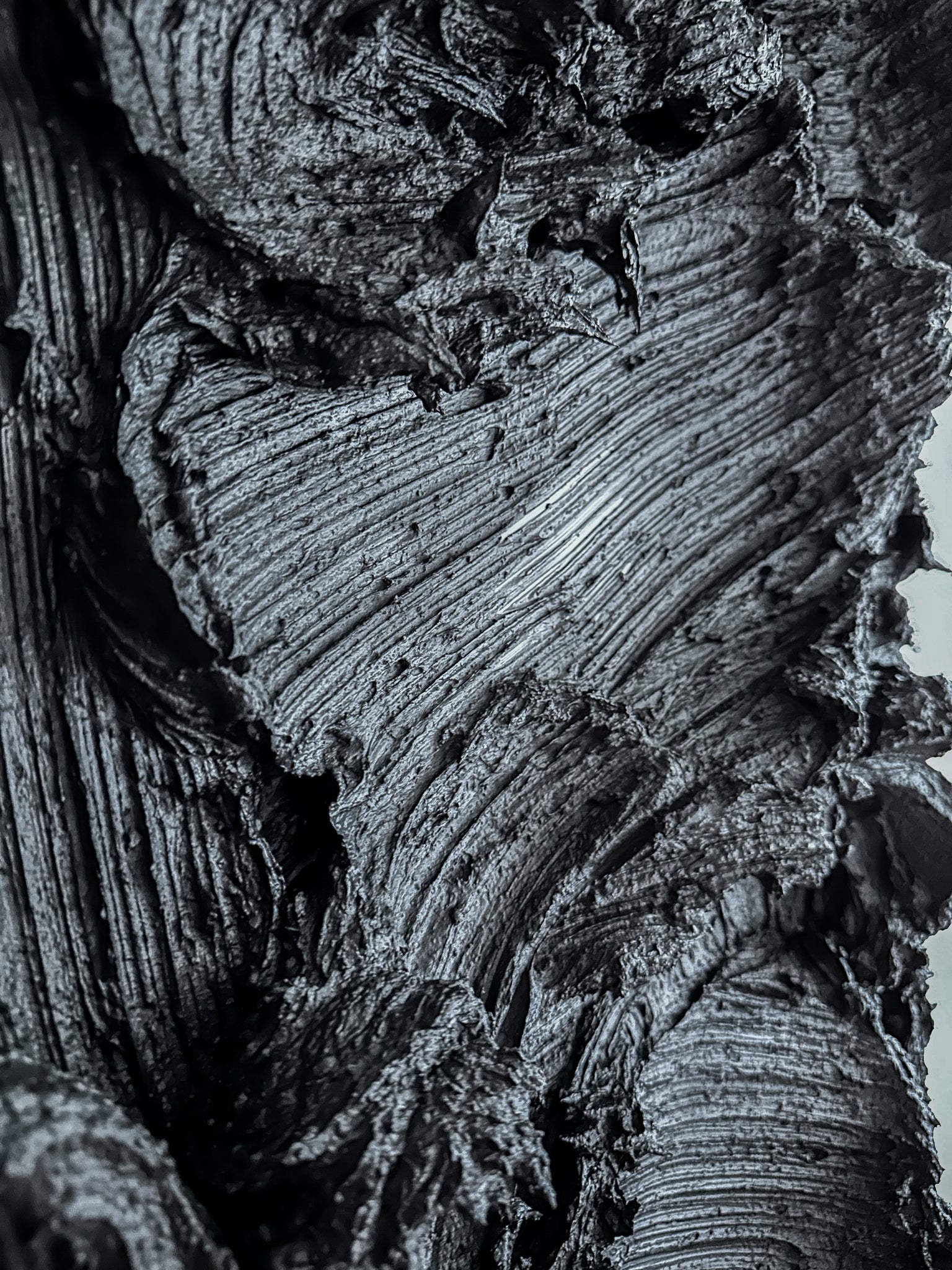 Spume Bold Deep Black - 100x70cm